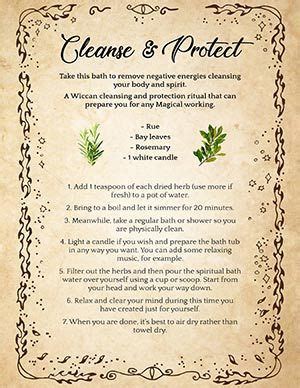 Wiccan enchantment recipes
